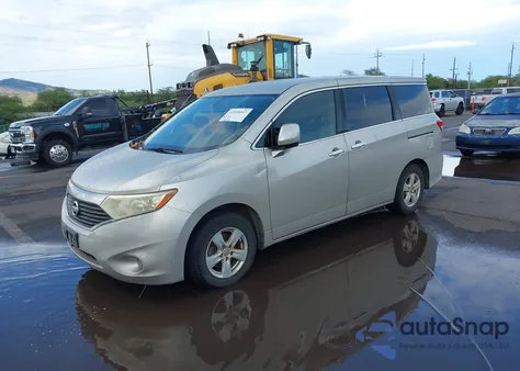 2012 Nissan Quest Sv из США, поврежденный, VIN JN8AE2KP9C9048371